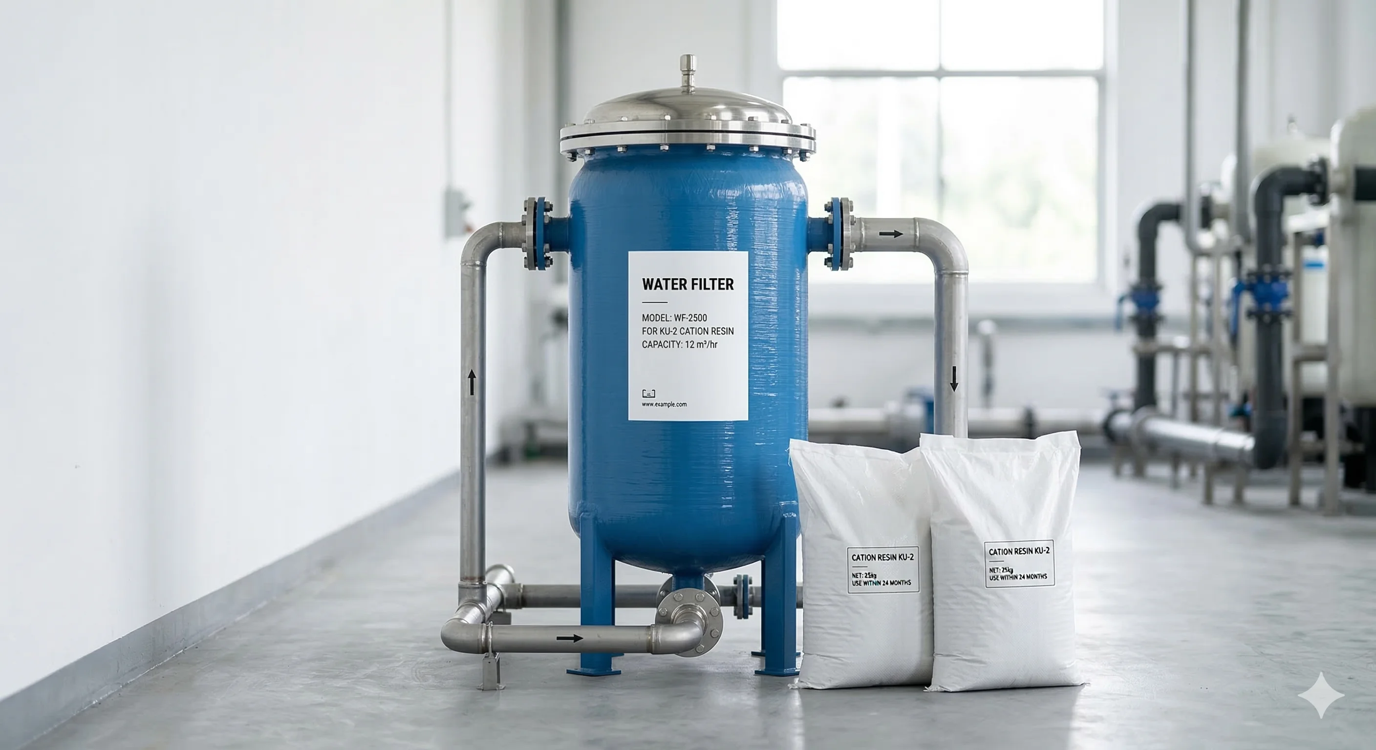 Смолаи катионитӣ КУ-2-8